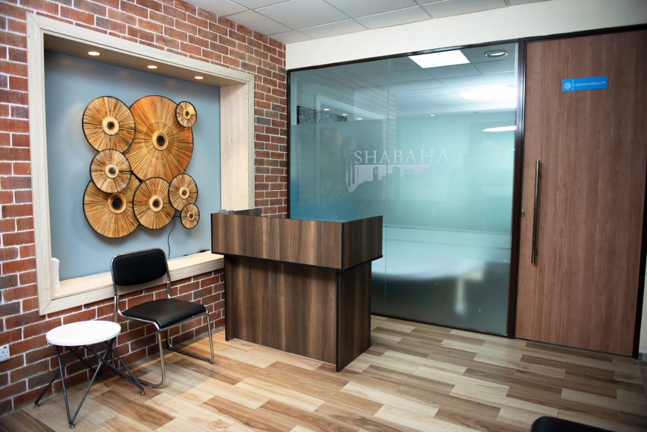 Shabaha Cancer Centre reception